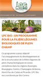 Mobile Screenshot of lpcbio.org